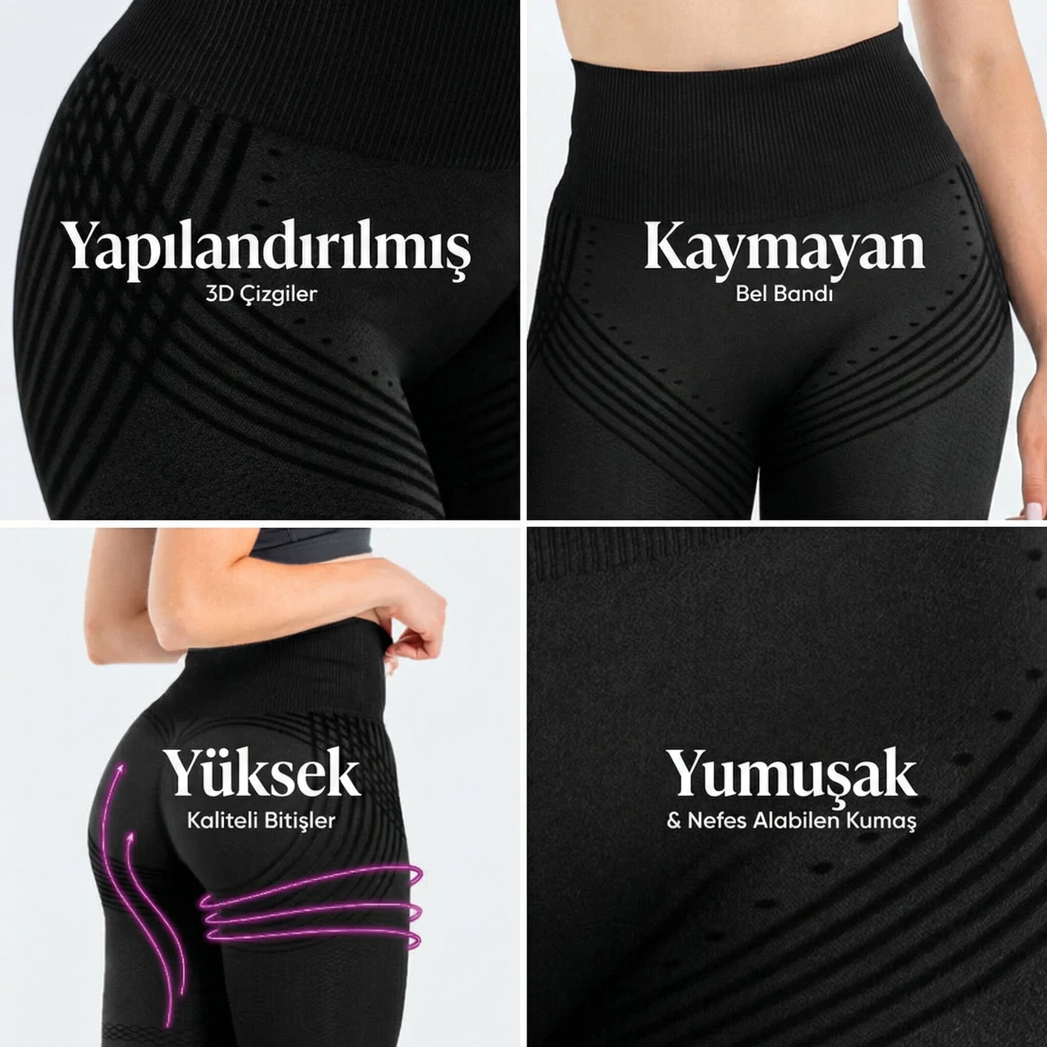 fitUp 3D Tayt – Selülit Görünümünü Azalt, Daha Pürüzsüz Bir Vücuda Kavuş